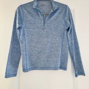 Vineyard Vines Blue Boys Performance 3/4 Zip Pullover